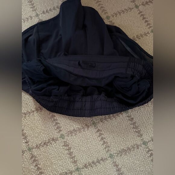 Lululemon black Speed Up high rise black running shorts 8 - Picture 5 of 10